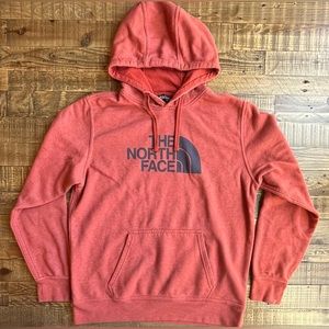 The North Face Men's Hoodie Pullover Hoodie - Red - M Size